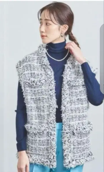 유나이티드 애로우즈 트위드 베스트