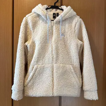 adidas PRIME GREEN 플리스 자켓 M 아이보리