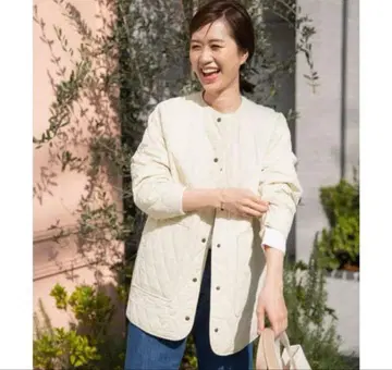 어반 리서치 도어스 카포크 퀼트 미들 자켓 블루종 doors