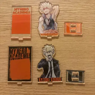 히로아카 바쿠고 카츠키 아크릴 스탠드 2개 세트