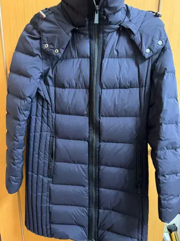 나노 유니버스 니시카와 네이비 후드 부착 다운 자켓 36