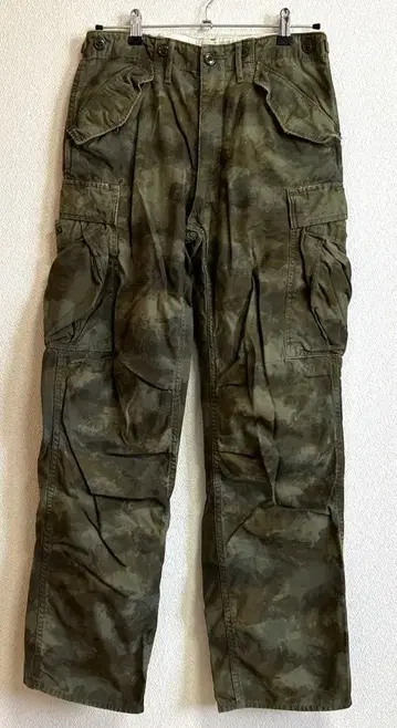 론 헤르만 카모 패턴 카고 팬츠