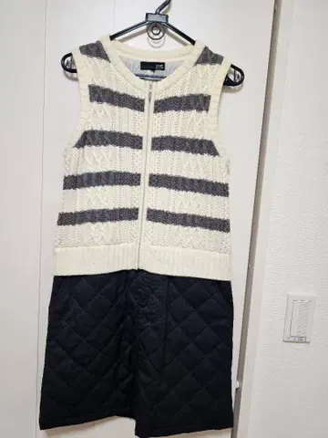 23구 SPORT 스트라이프 니트 원피스 M-L