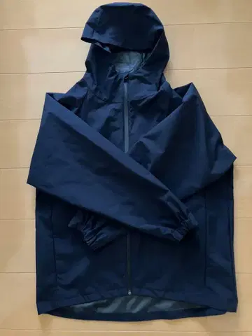 무인양품 네이비 후드 부착 마운틴 파카 L