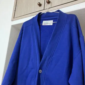 L.L.Bean russell M 90s 맨투맨 가디건 파랑