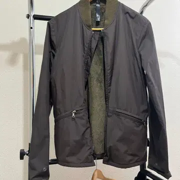 리버서블 브라운 자켓