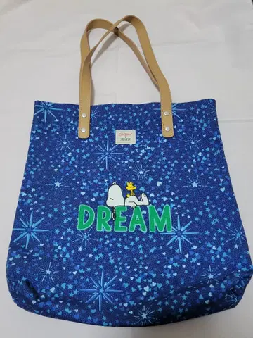 미사용 새상품 택 없음 캐스키드슨 스누피 토트백