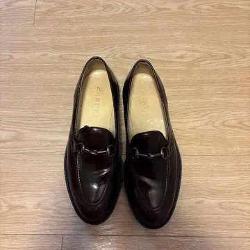 HARUTA 브라운 로퍼