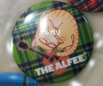 THE ALFEE 사카자키 코노스케 고양이 캔뱃지 어쿠스틱 기타