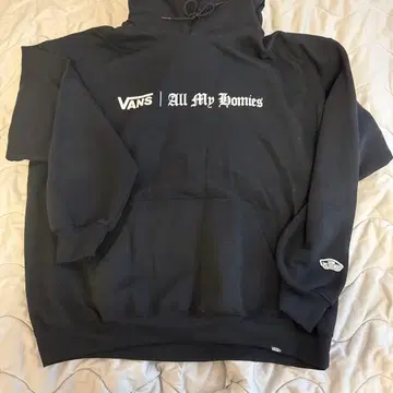 VANS All My Homies 블랙 후드티