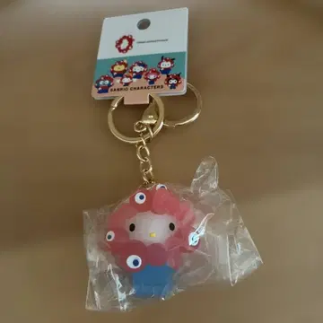먀쿠먀쿠 변신 입체 마스코트 키링 키티 클리어 박람회