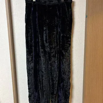 SHAREEF / VELVET SWITCHING WIDE PANTS