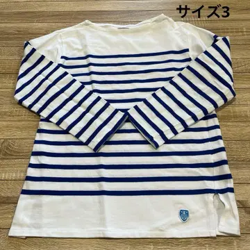 ORCIVAL 스트라이프 긴팔 T셔츠 사이즈 3