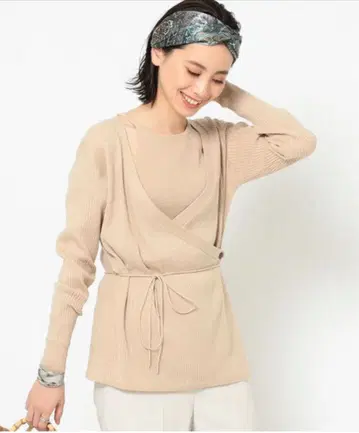 B:MING by BEAMS / 암홀 탱크 x 가디건