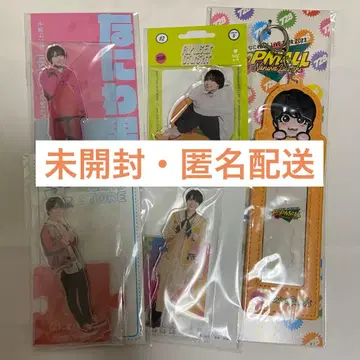 나니와단시 오니시 류세이 아크릴 스탠드 포토 카드 홀더