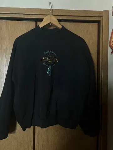 Harley-Davidson 네이비 맨투맨 트레이닝복