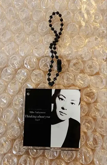 나카야마 미호 싱글 자켓 키링 Thinking about you