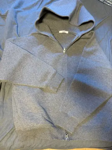 그레이 집업 후드티