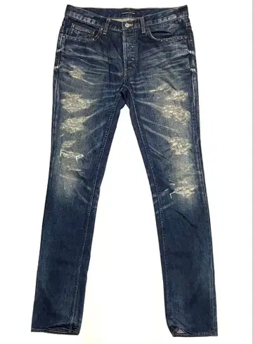 빅 시부미 멋진 라운지 리자드 데미지 데님