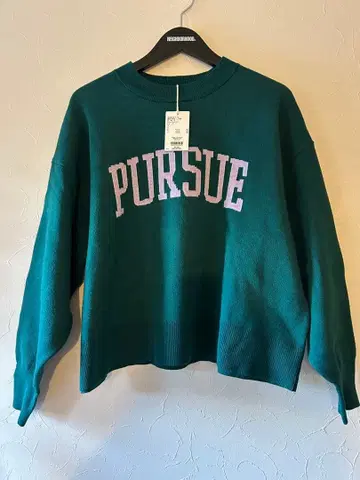 미사용 택 포함 BAYFLOW PURSUE 프린트 스웨터 L 그린