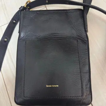 Hender Scharme 블랙 숄더백