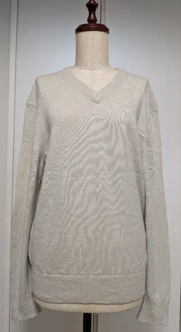 JOSEPH 조셉 아이보리 V넥 캐시미어 니트