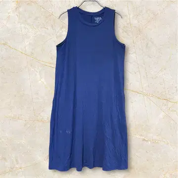 TIME AND TRUE 네이비 슬리브리스 원피스 [ S 사이즈 ]