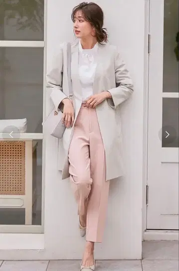 미사용 anysis 호메라 레이디 테이퍼드 팬츠