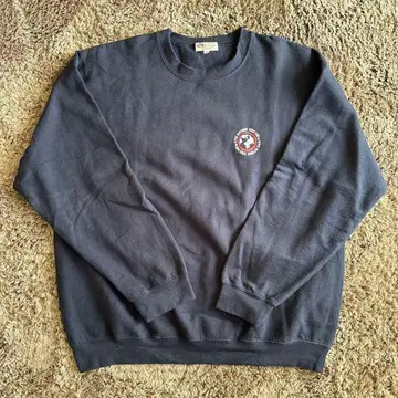 CTC STORE 크루넥 맨투맨 네이비