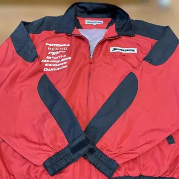 브릿지스톤 Bridgestone 자켓 LL 사이즈 레드/블랙