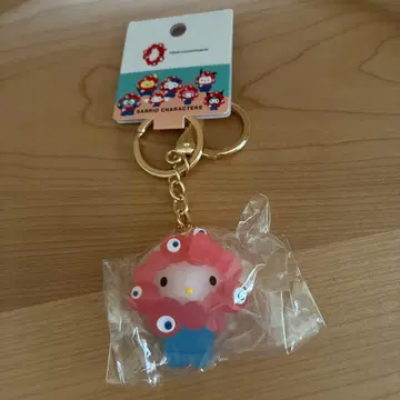 먀쿠먀쿠 변신 입체 마스코트 키링 키티 클리어 박람회