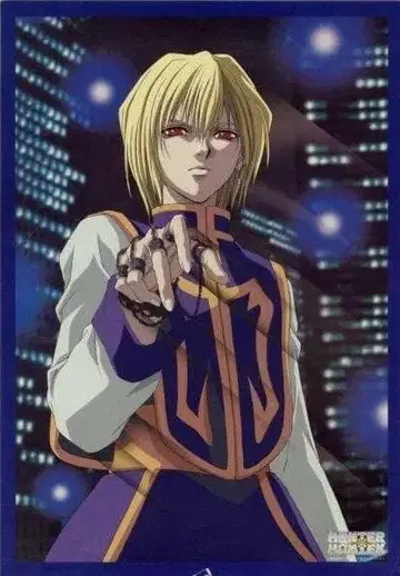 헌터x헌터 크리스탈 시트 크라피카 2종, 클로로 1종의 총 3종