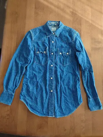 오어슬로우 데님 셔츠 여성용