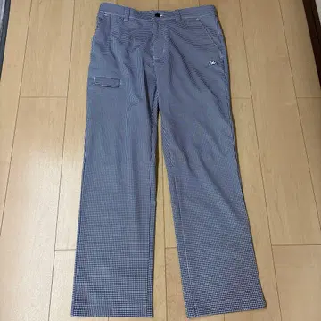 카파 체크 하운드투스 체크 패턴 골프 팬츠