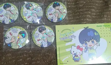 이사기 요이치 산리오 캔뱃지 홀로그램