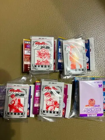 죠죠의 기묘한 모험 콩 가샤도 5종 세트