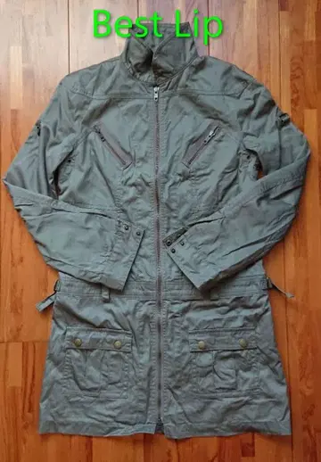 Best Lip 카키 모즈 코트