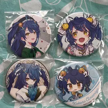 니지산지 아마미야 코코로 캔뱃지 4개 세트