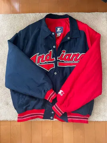 Starter 인디언즈 바시티 자켓 XL