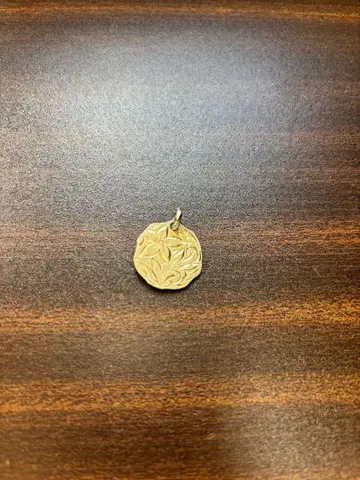 LION HEART 금메달 목걸이 펜던트 탑만