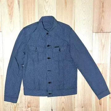 hysteric glamour 히스테릭 체크 무늬 데님 자켓