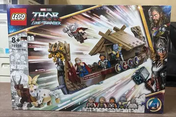 레고(LEGO) 슈퍼 히어로즈 소의 바이킹 선박 76208