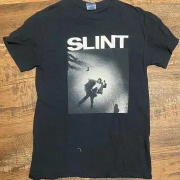 SLINT - 블랙 T셔츠 S 사이즈