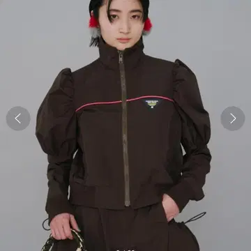 NON TOKYO PUFFSLEEVE NYLON BLOUSON