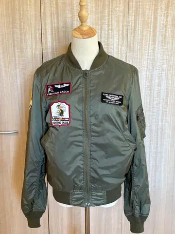 알파인더스트리 아우터 패치 포함