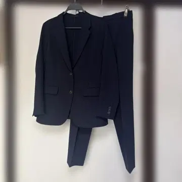 유니클로 UNIQLO 수트 셋업 네이비