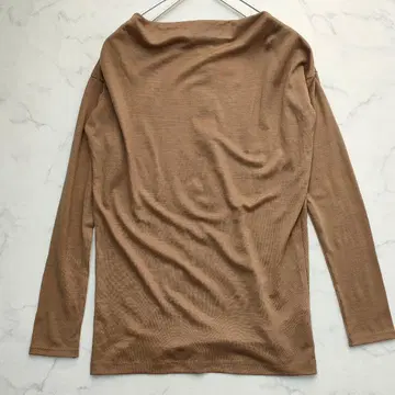 택 포함 새상품 그린 라벨 릴랙싱 울 100% 니트 워셔블 일본제