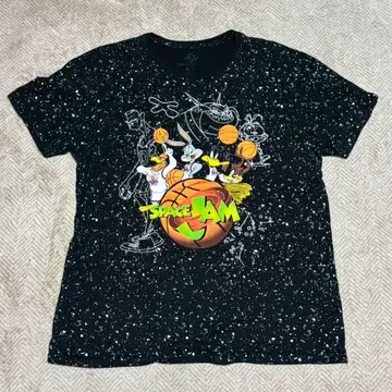 루니 툰즈 스페이스 잼 캐릭터 T셔츠 basket
