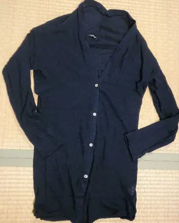 pas de calais 네이비 가디건 긴팔