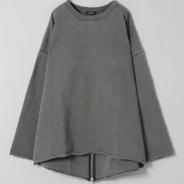 JEANASIS 백슬릿 ZIP 우라케 풀오버